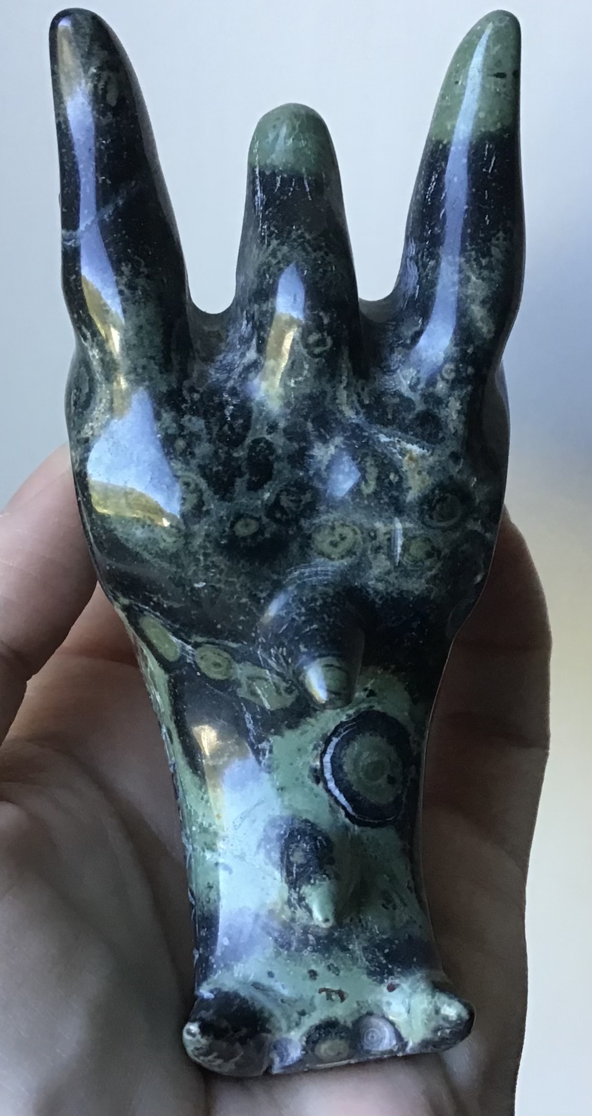 Kambaba Jasper Crystal Dragon - Image 2