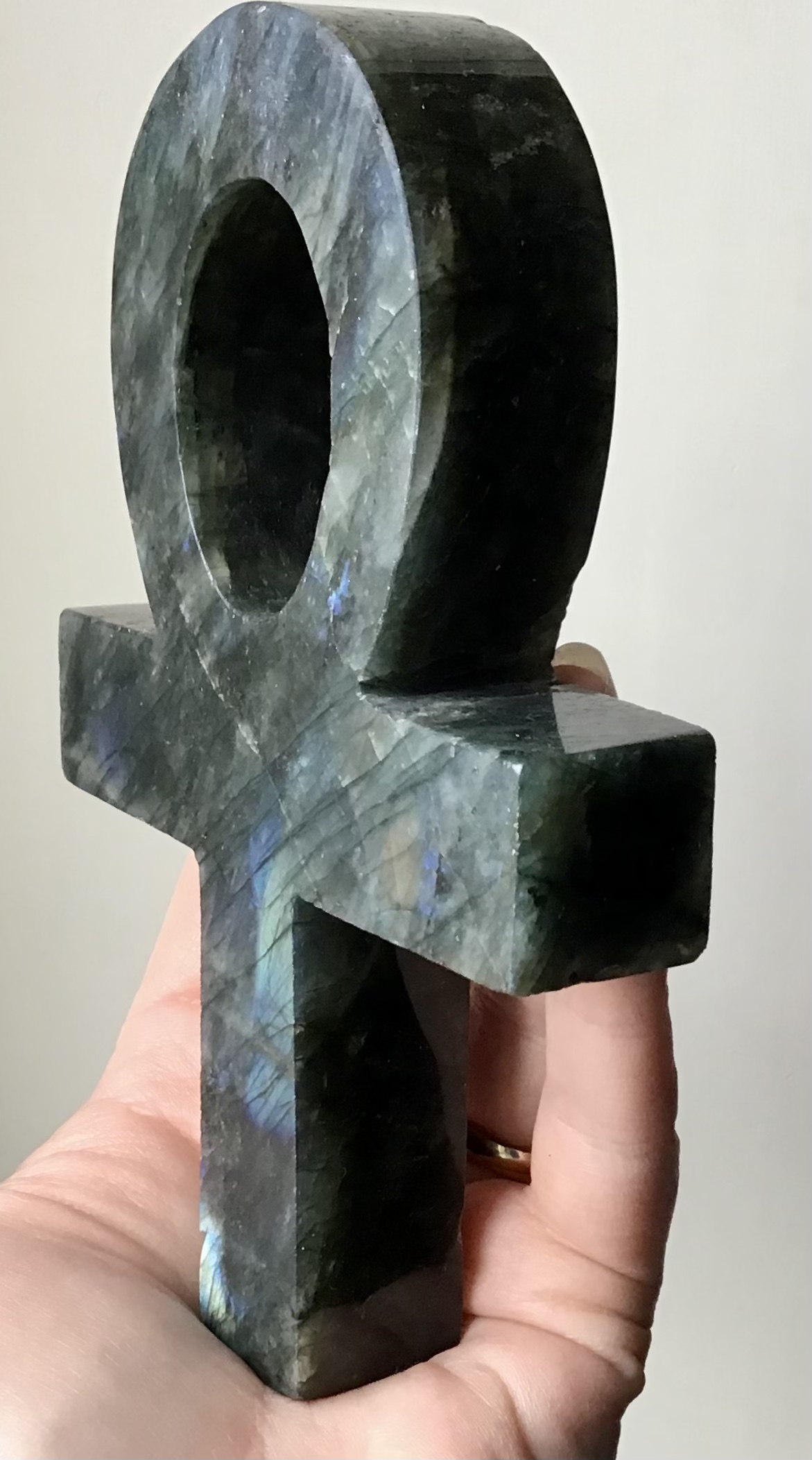 Labradorite Crystal Ankh - Image 6
