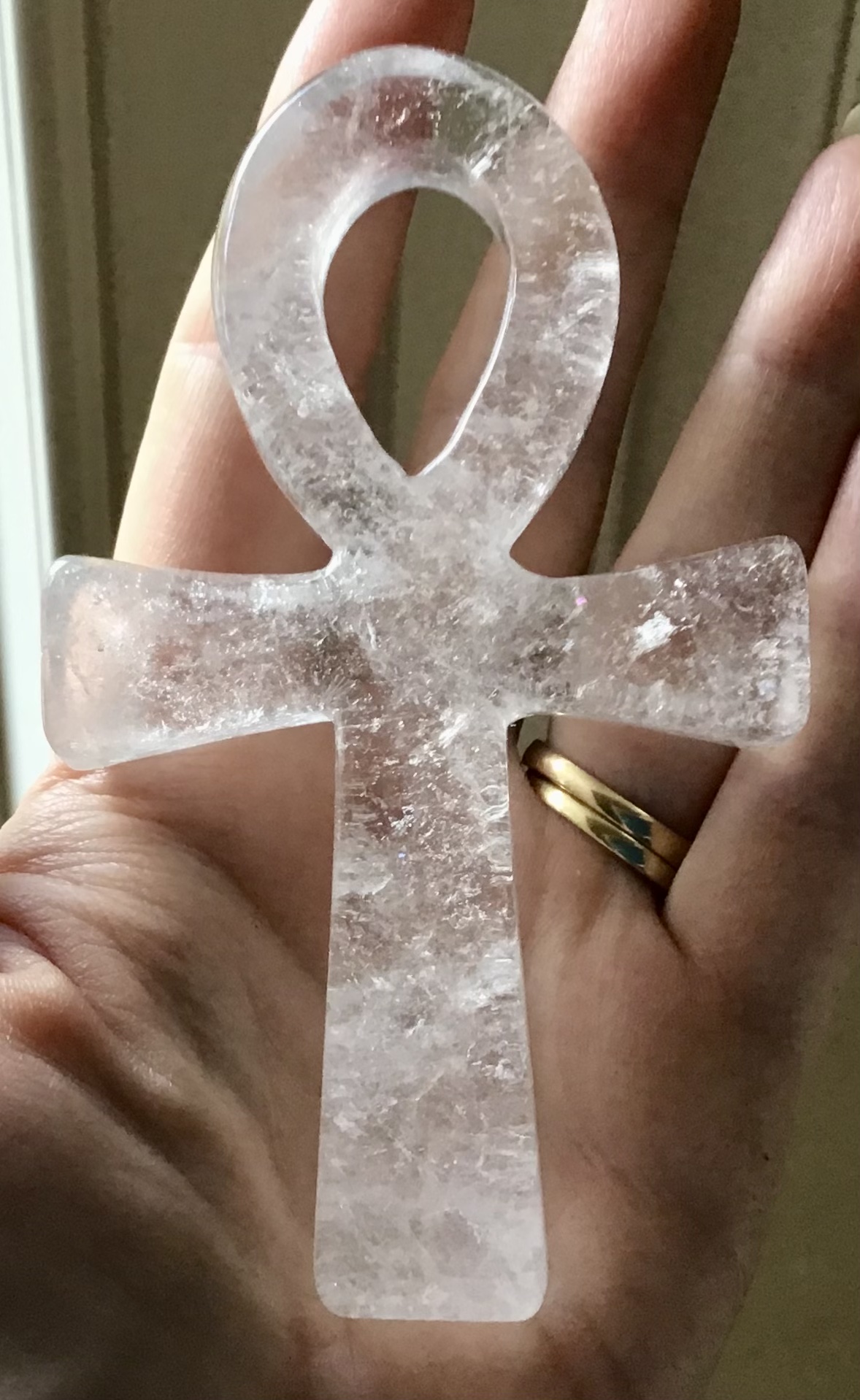 Clear Quartz Crystal Ankh - Image 2