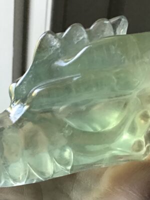 Clear Fluorite Crystal Dragon