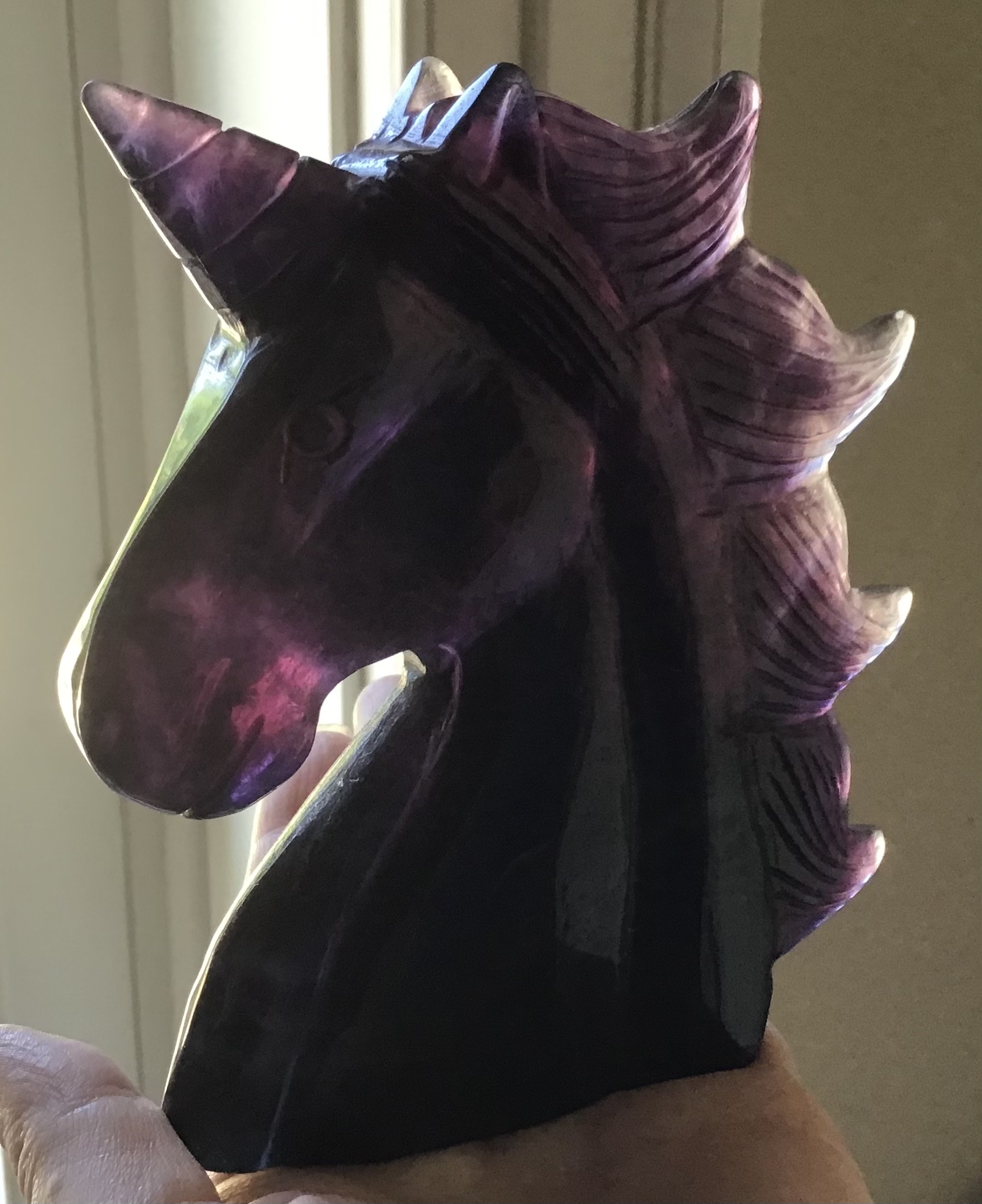 Fluorite Crystal Unicorn - Image 2