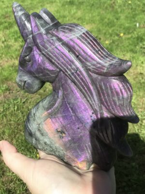 Extra Large Labradorite Crystal Unicorn