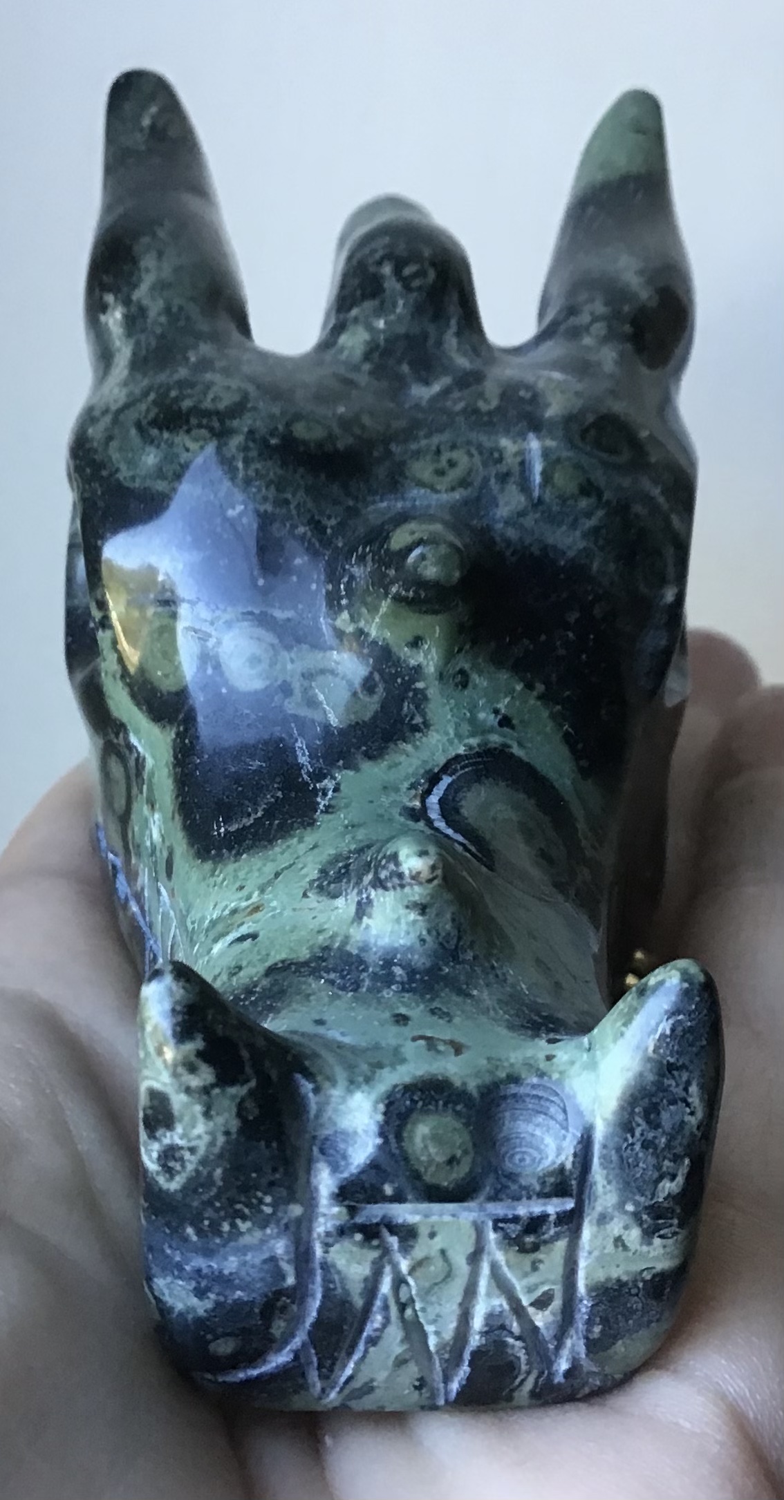 Kambaba Jasper Crystal Dragon - Image 5