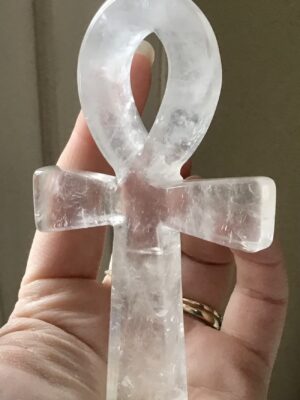 Clear Quartz Crystal Ankh