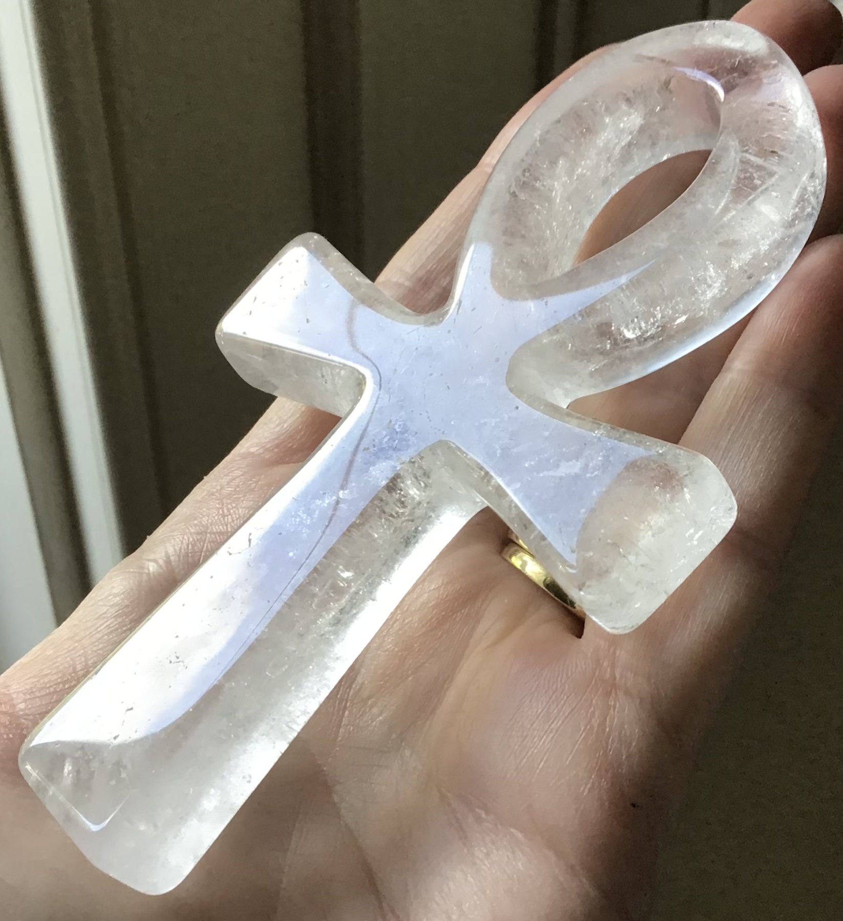 Clear Quartz Crystal Ankh - Image 3