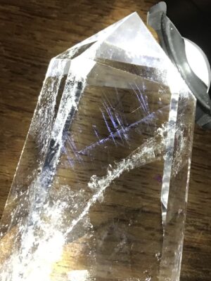 Blue Angel Feather Quartz Crystal
