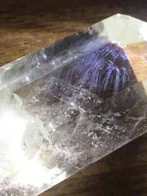Blue Angel Feather Quartz Crystal