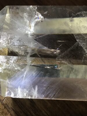 Blue Angel Feather Quartz Crystal