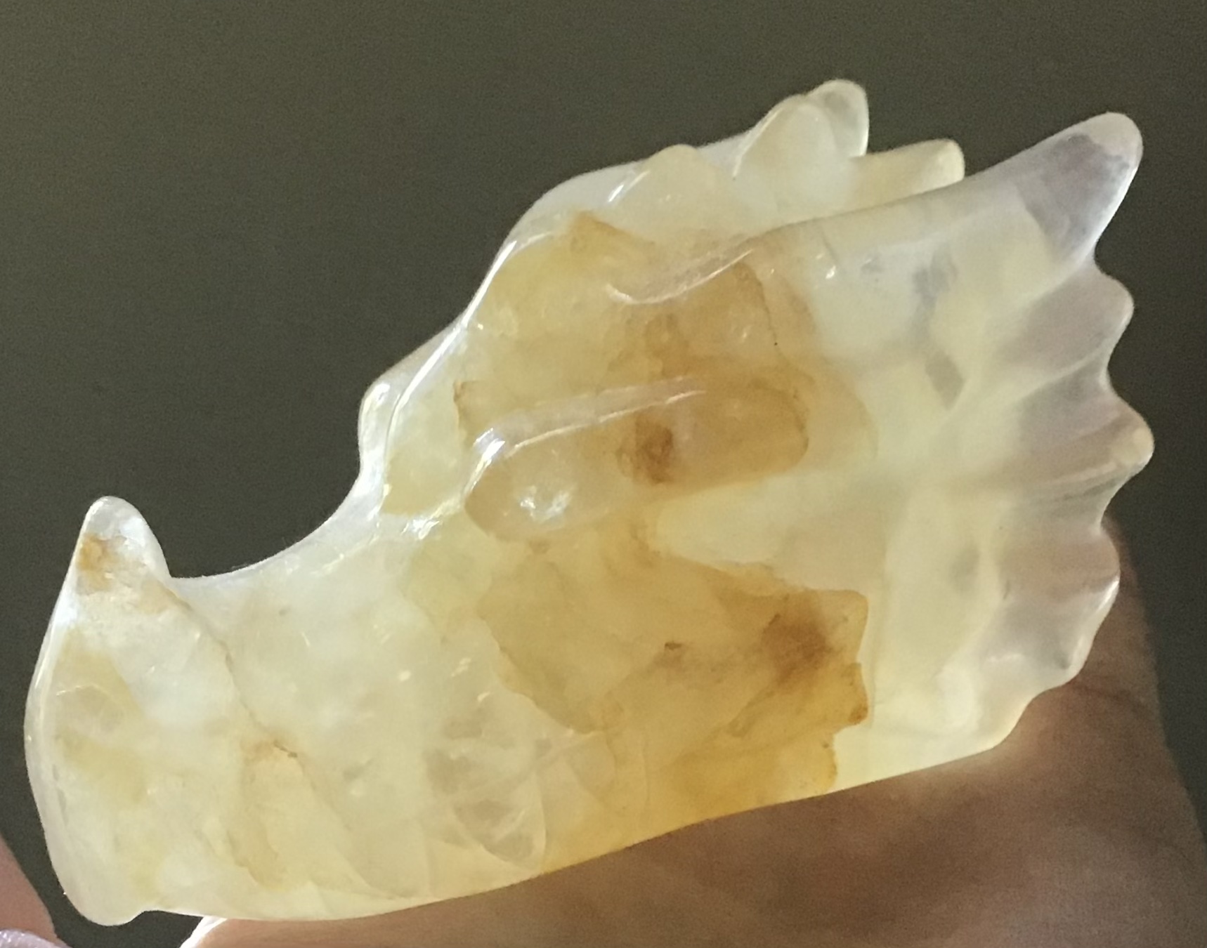 Golden Healer Quartz Crystal Dragon - Image 7