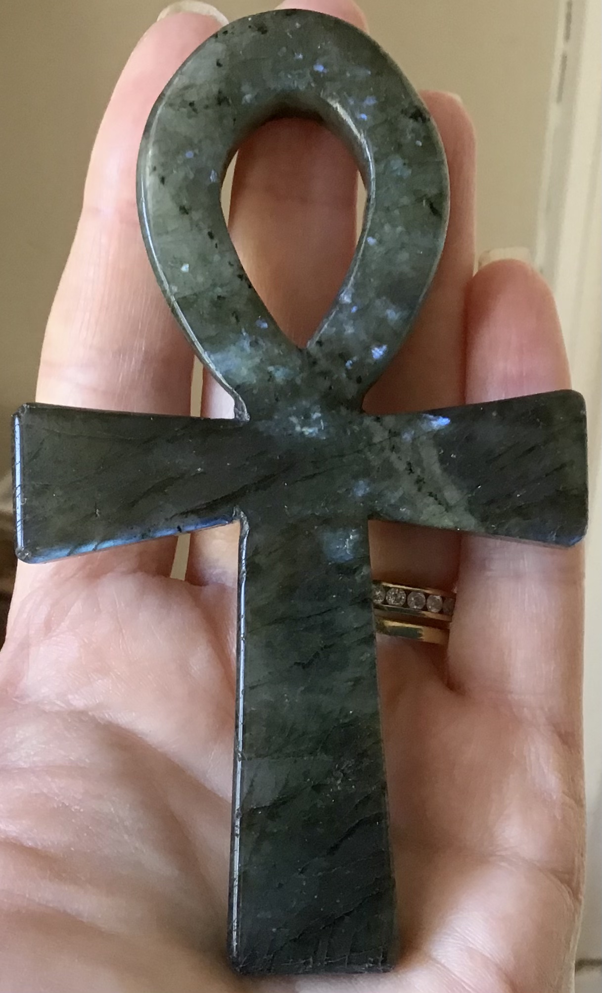 Labradorite Crystal Ankh - Image 6