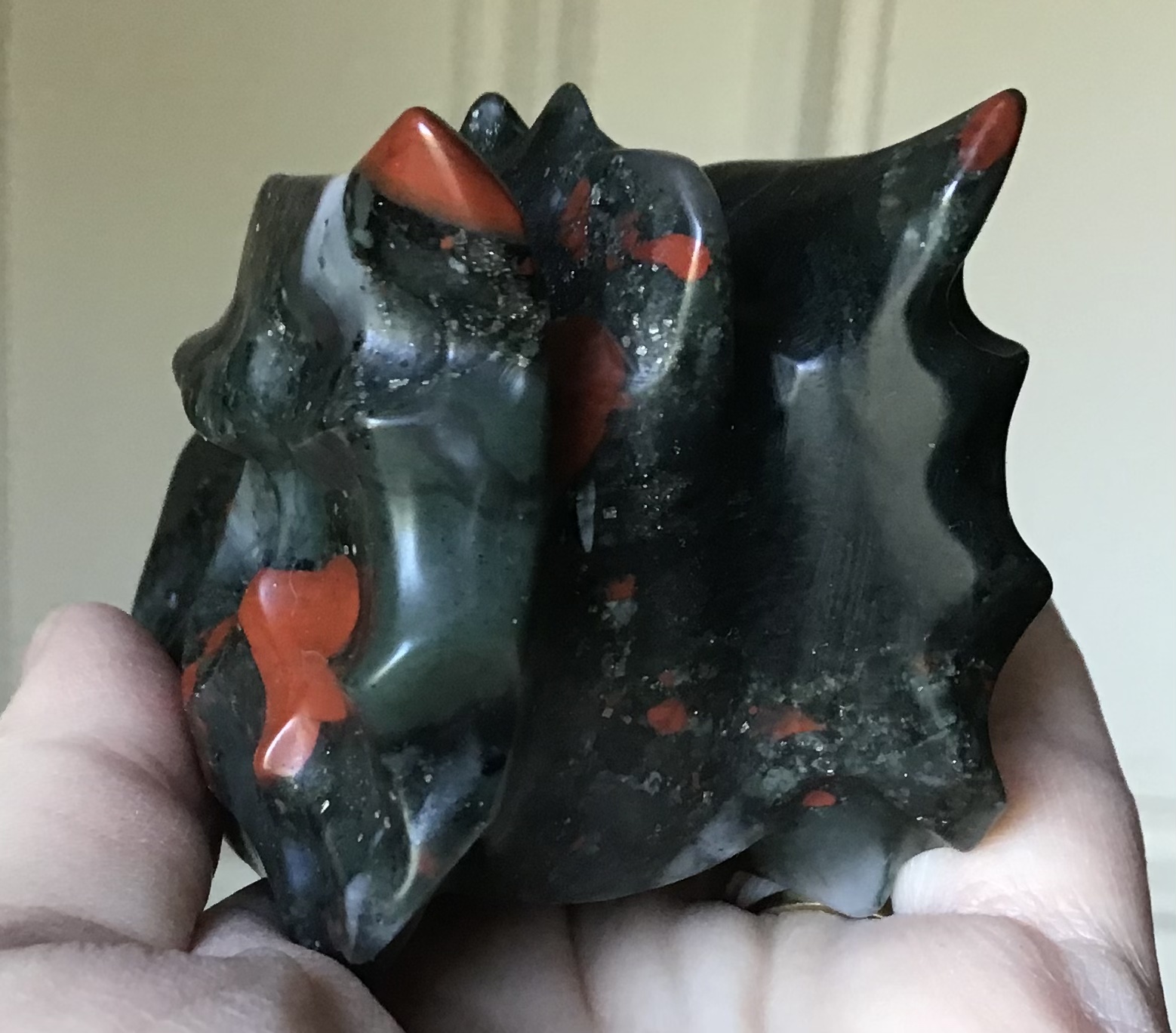 Bloodstone Jasper Crystal Dragon - Image 4