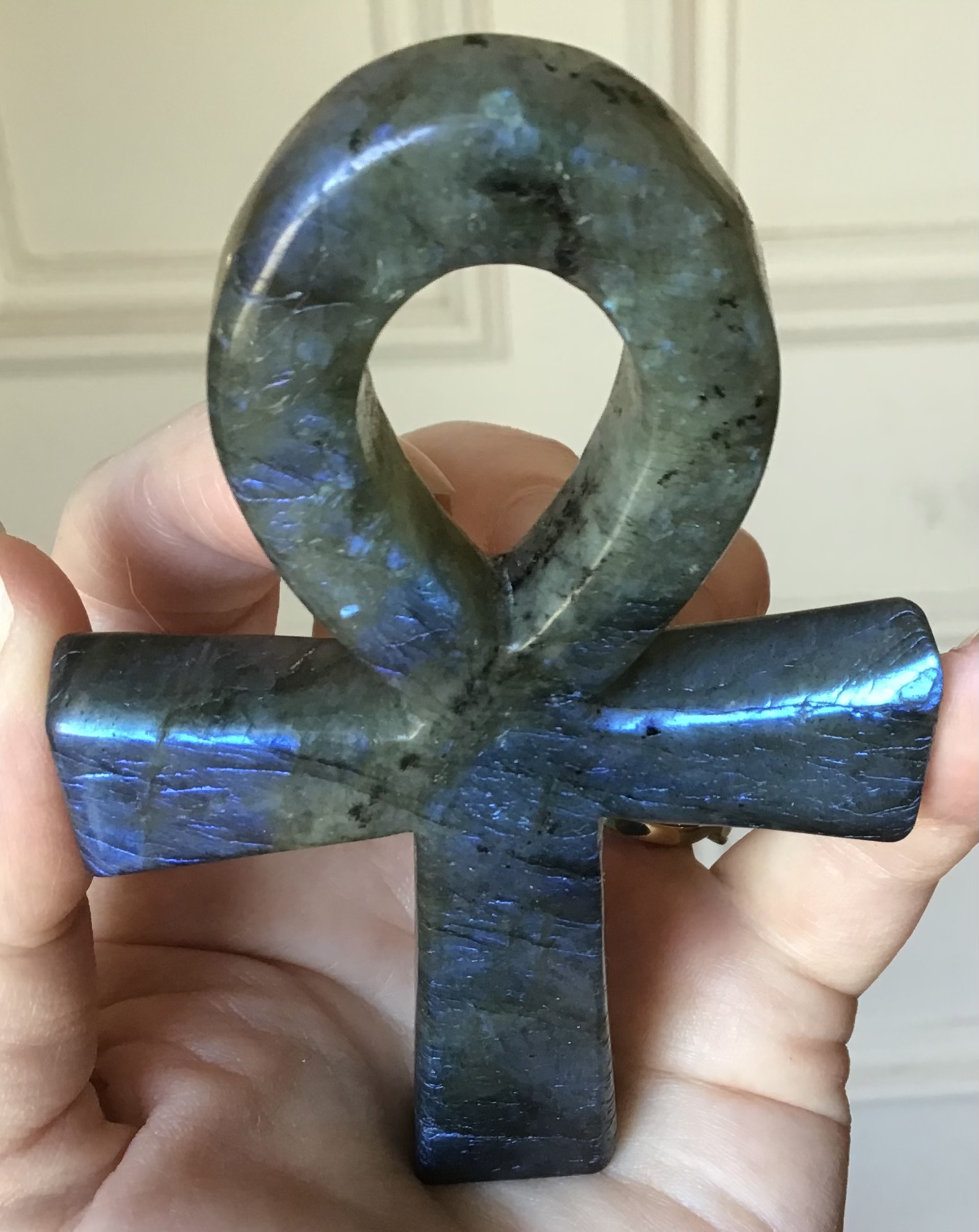 Labradorite Crystal Ankh - Image 4