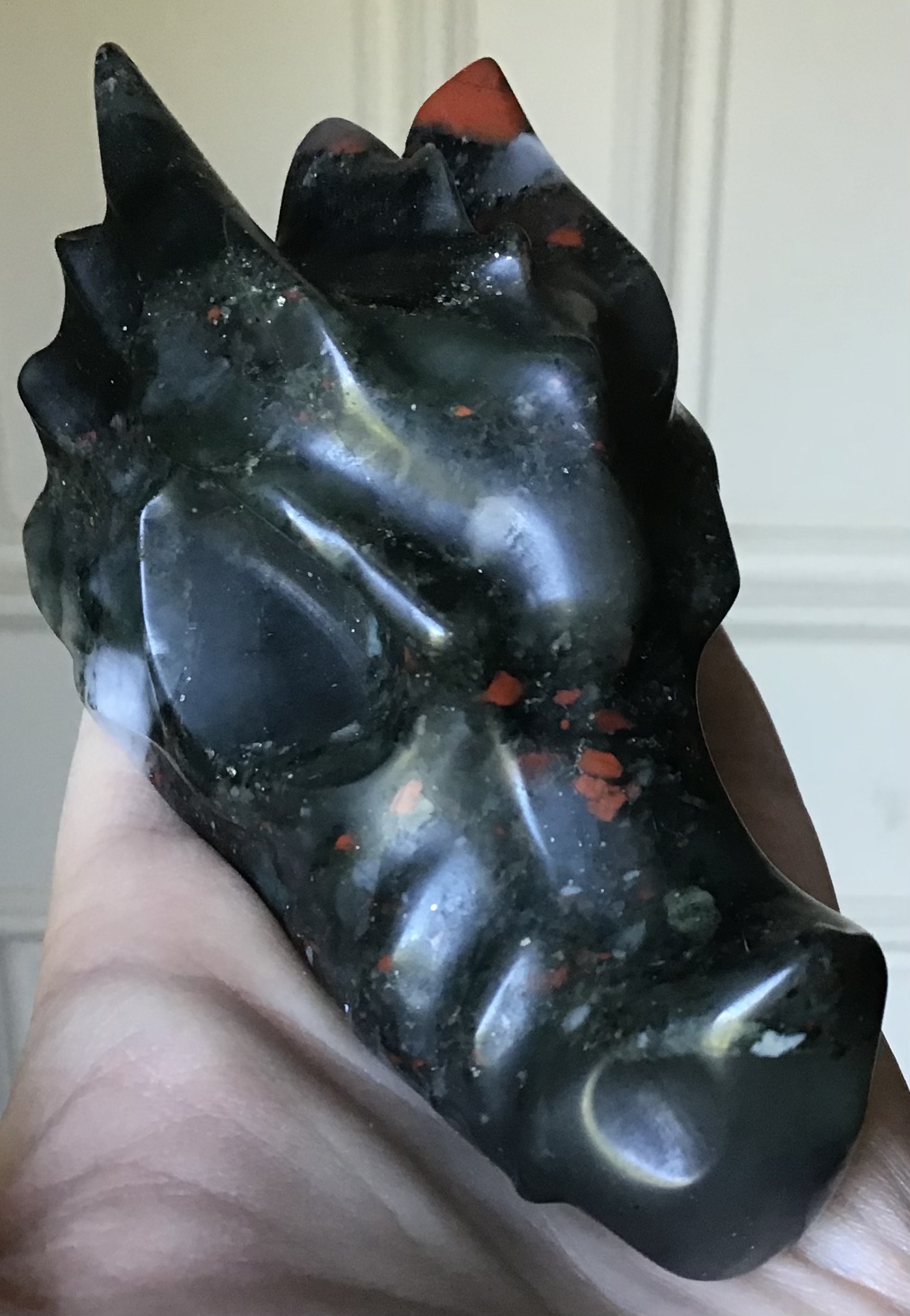 Bloodstone Jasper Crystal Dragon - Image 7