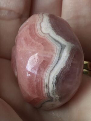 Rhodochrosite Crystal Skull