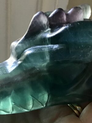 Rainbow Fluorite Crystal Dragon