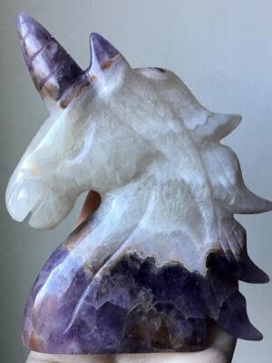 Amethyst Agate Crystal Unicorn