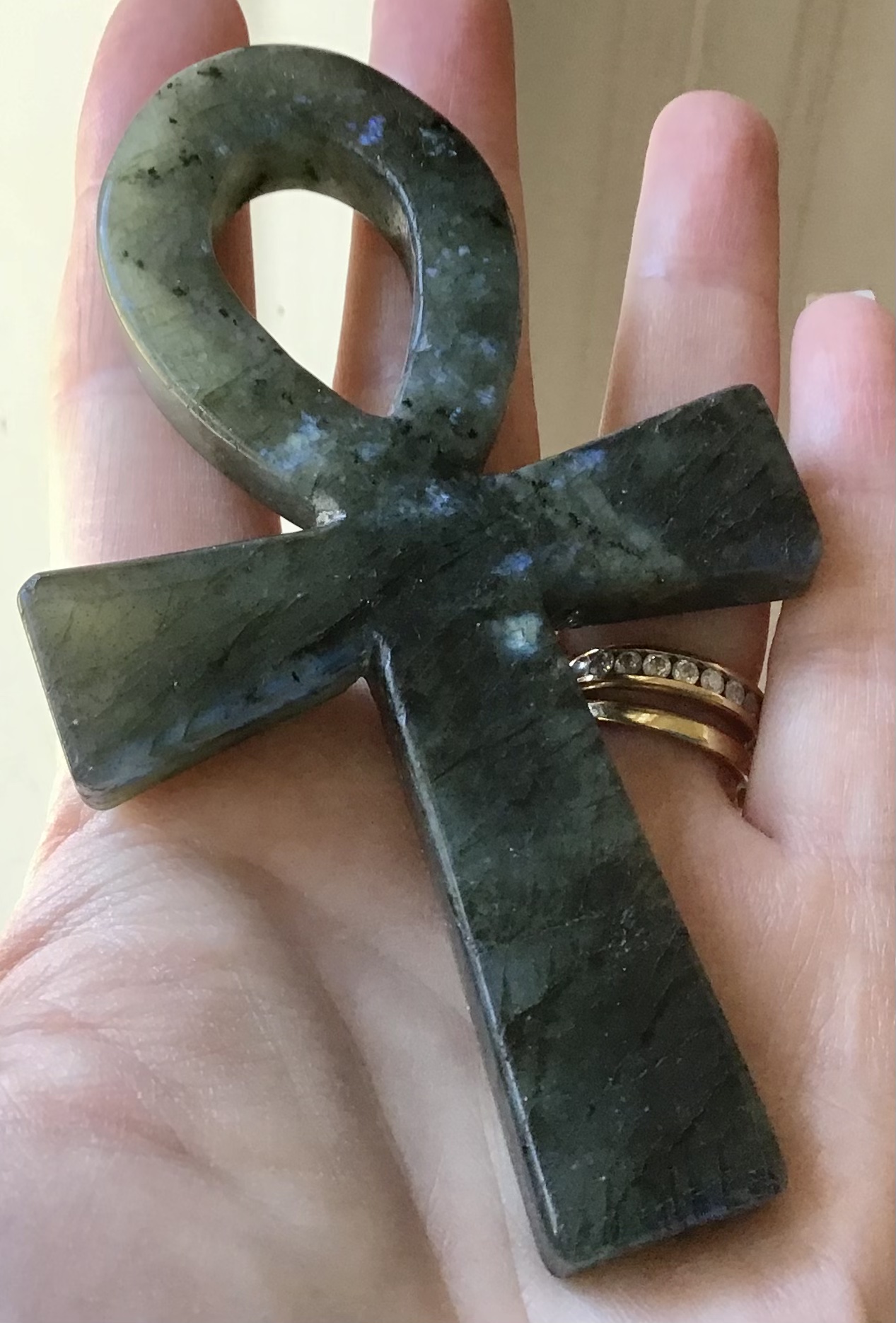 Labradorite Crystal Ankh - Image 7