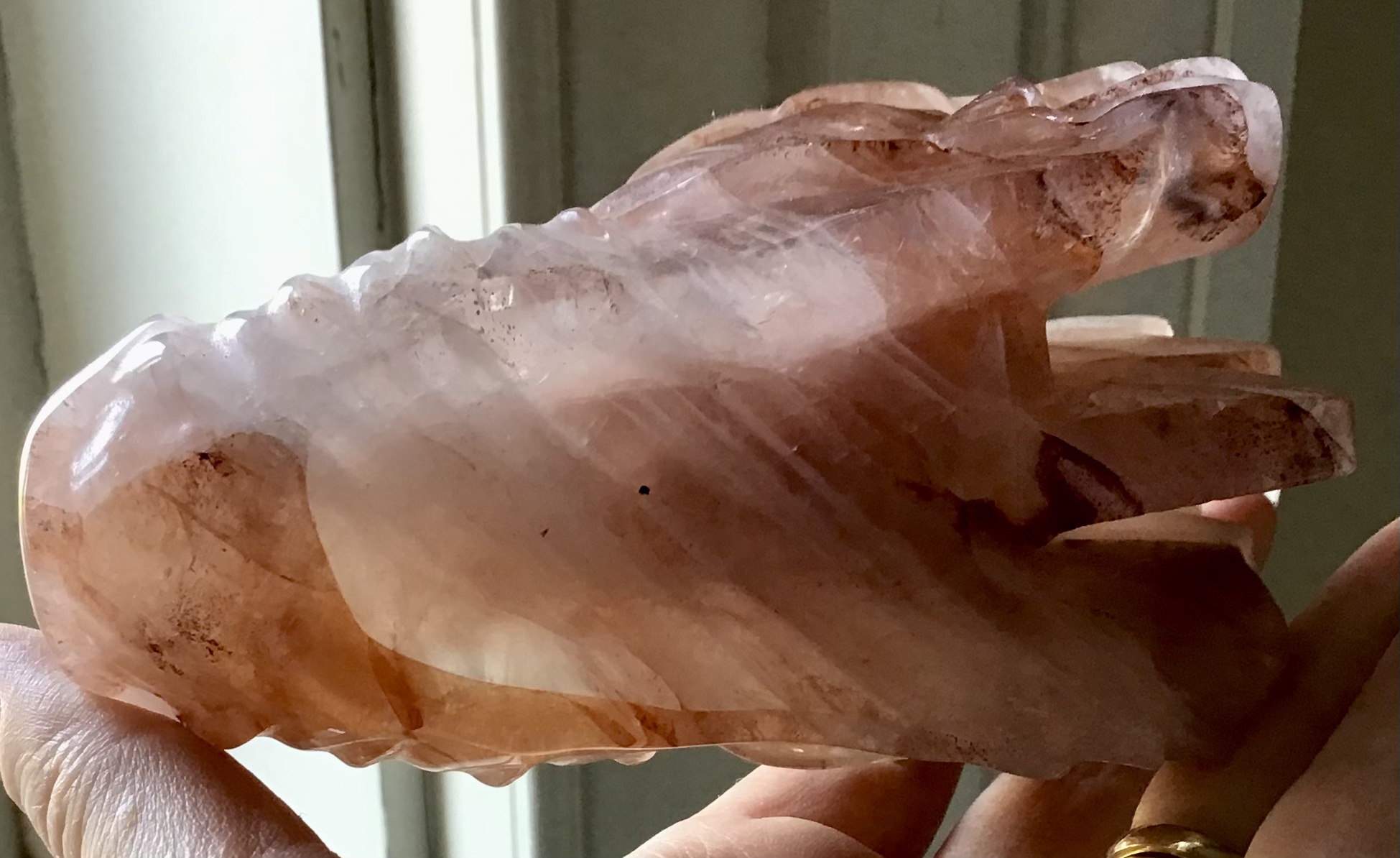 Fire Quartz Crystal Dragon - Image 2