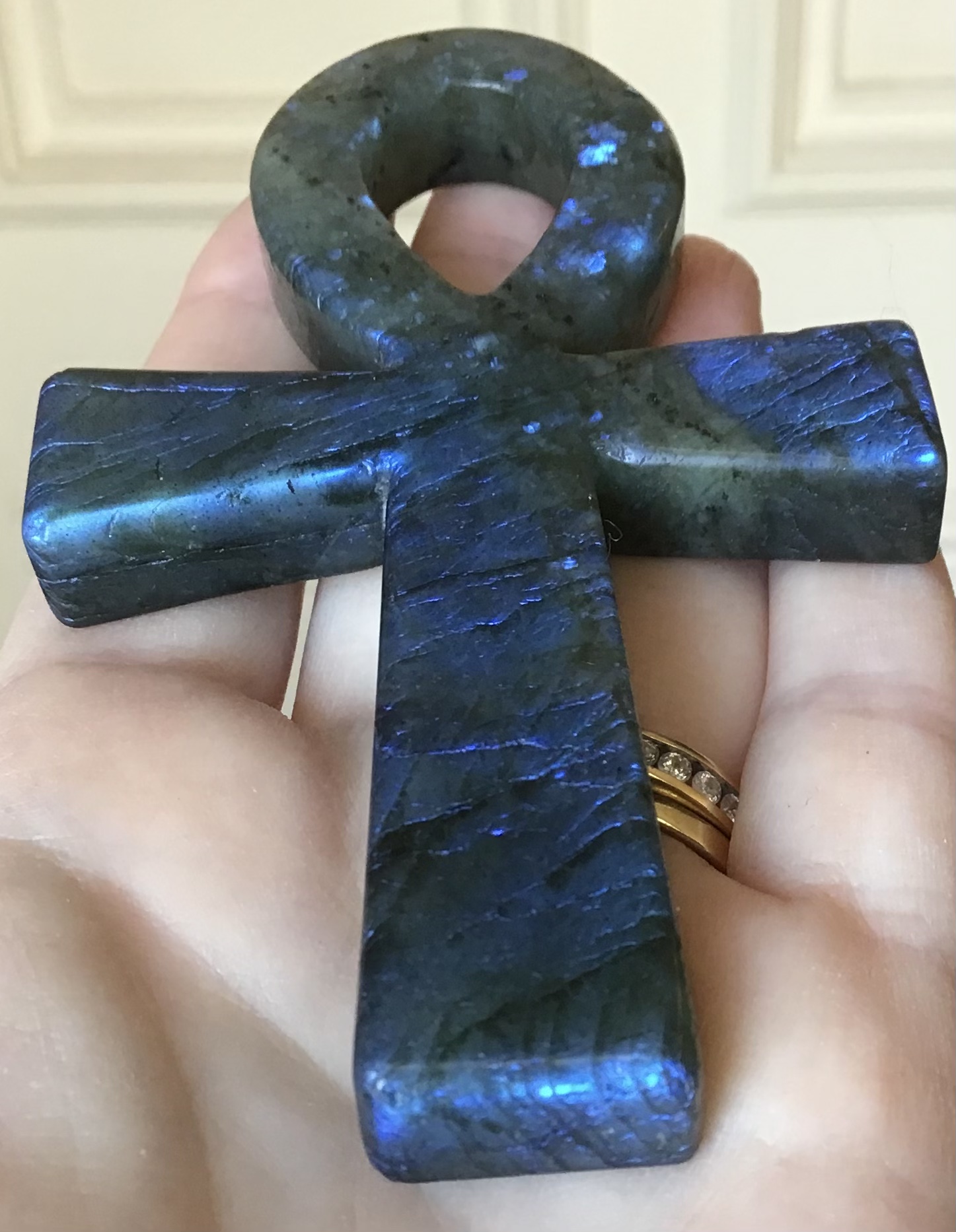 Labradorite Crystal Ankh - Image 5