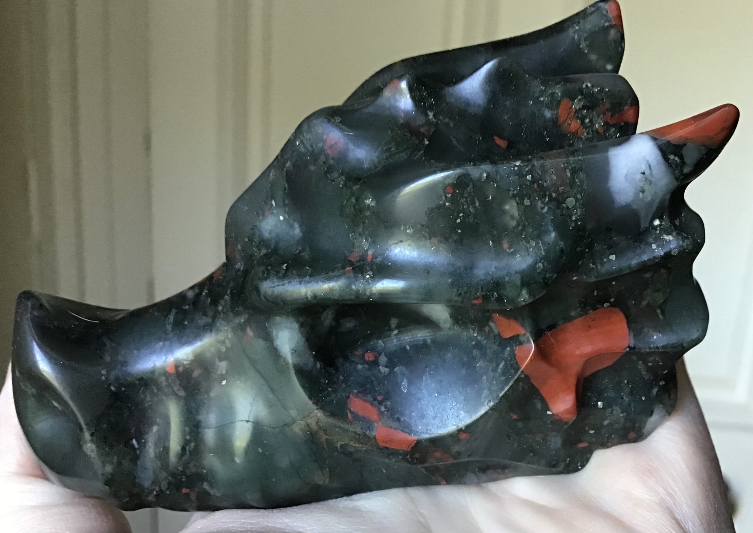 Bloodstone Jasper Crystal Dragon - Image 5