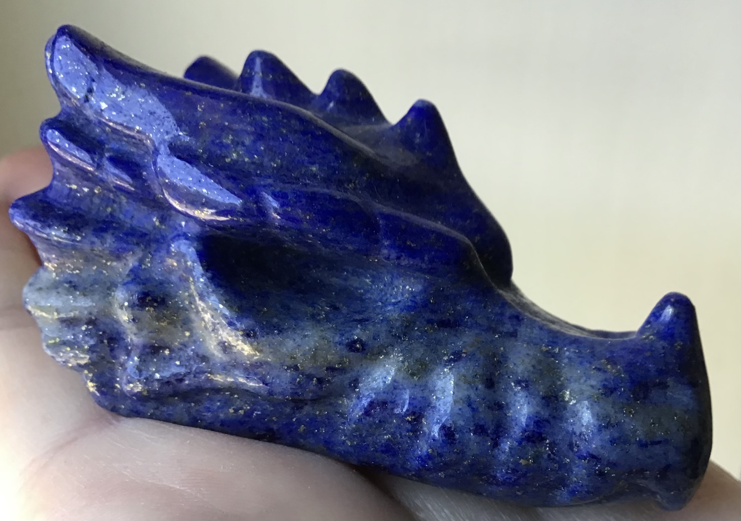 Lapis Lazuli Crystal Dragon