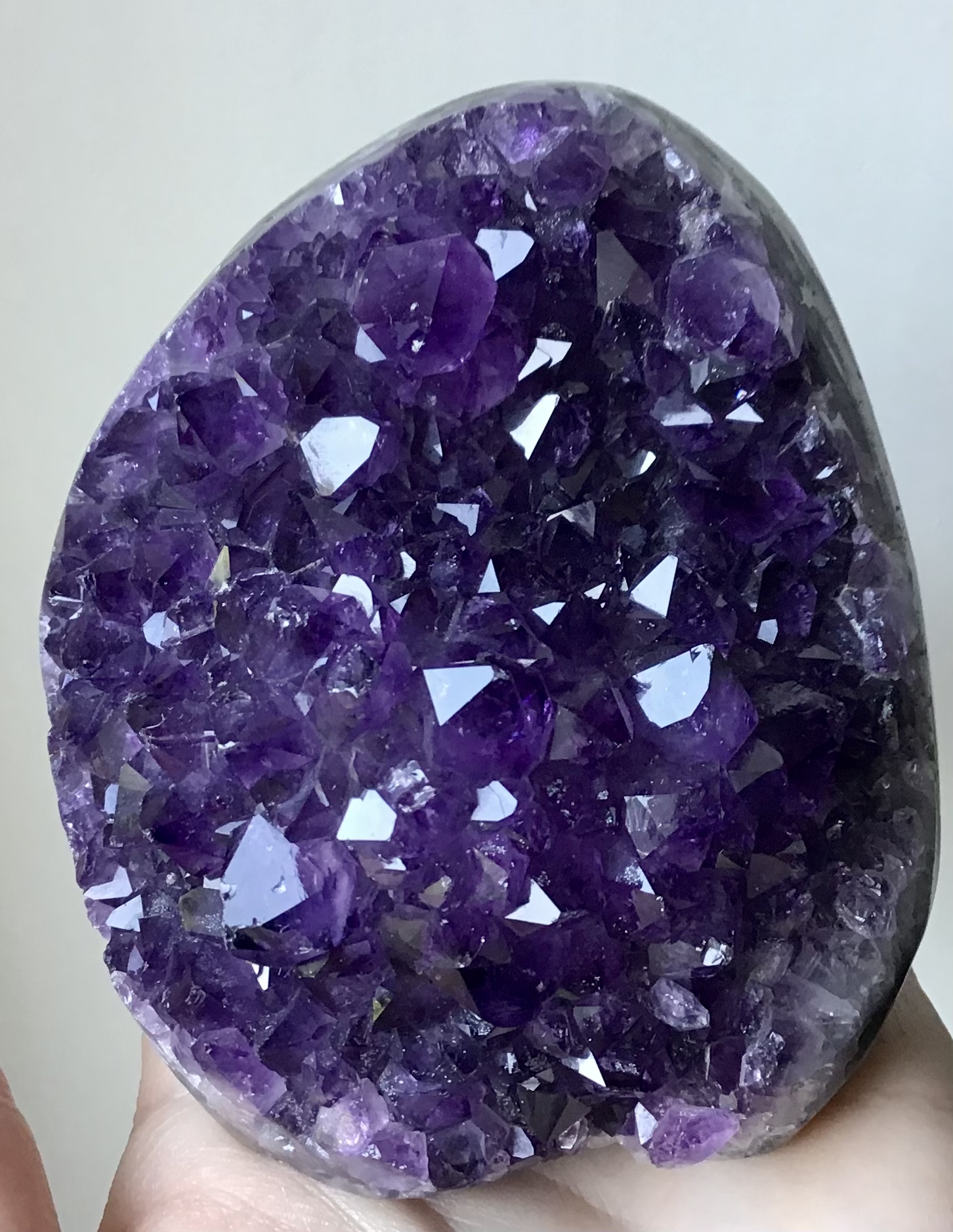 Amethyst Agate Crystal Skull - Image 2