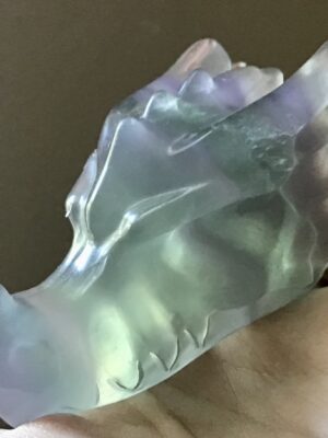 Rainbow Fluorite Crystal Dragon