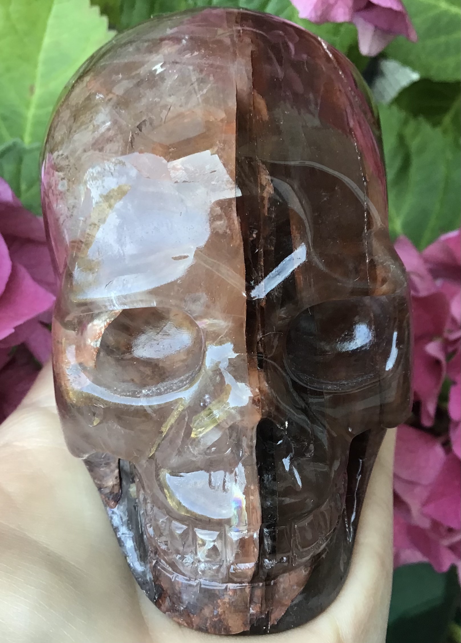 Fire Quartz Crystal Skull - Image 11
