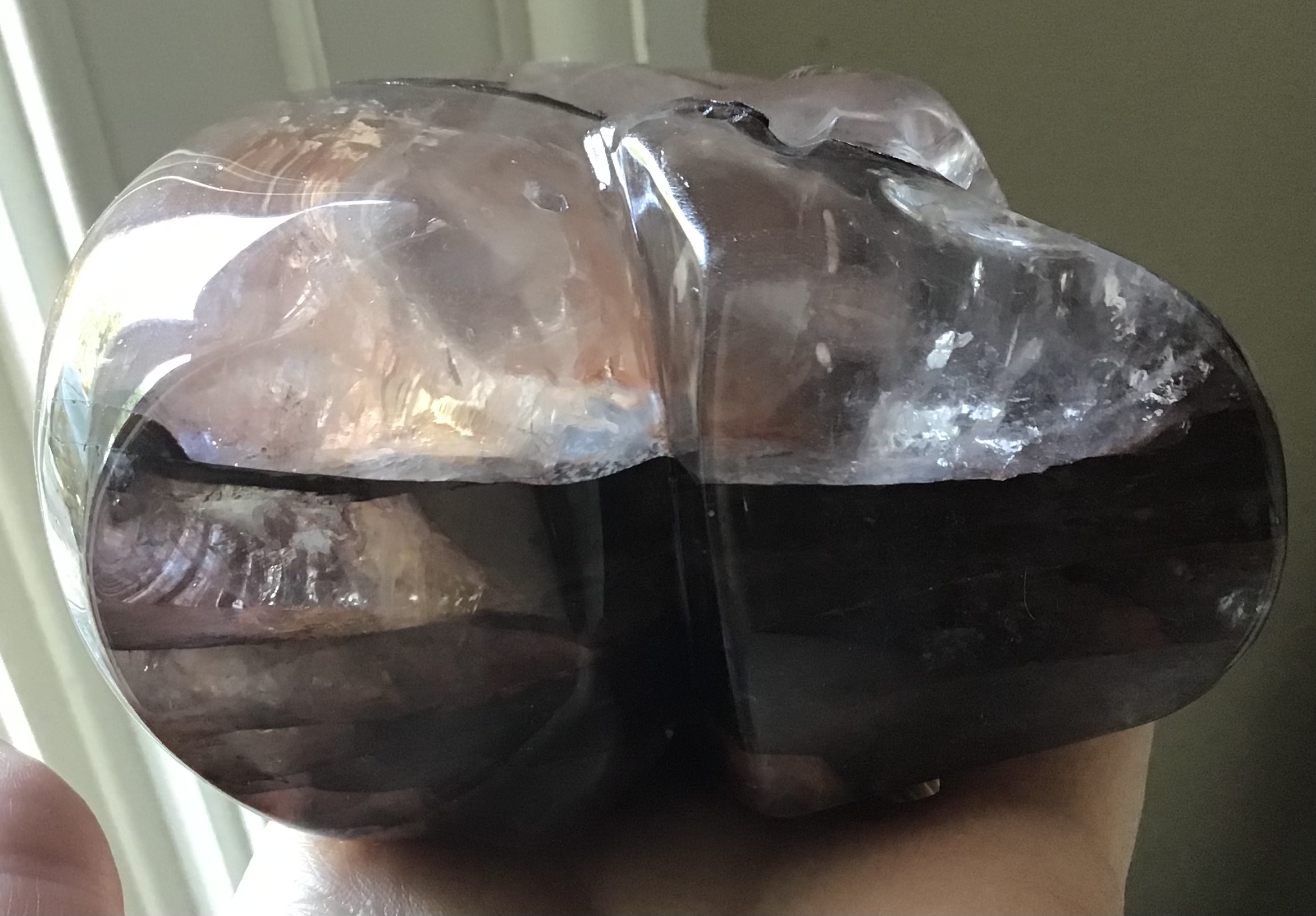 Fire Quartz Crystal Skull - Image 12