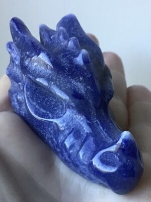 Blue Aventurine Crystal Dragon