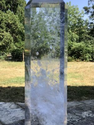Extra Large Clear Quartz Generator Crystal