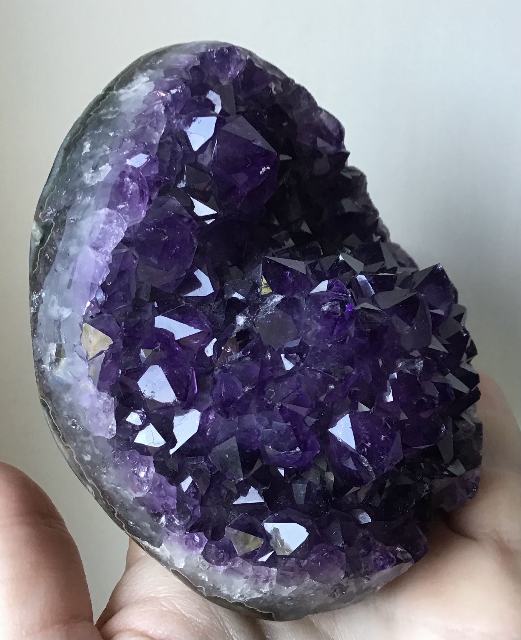 Amethyst Agate Crystal Skull - Image 8