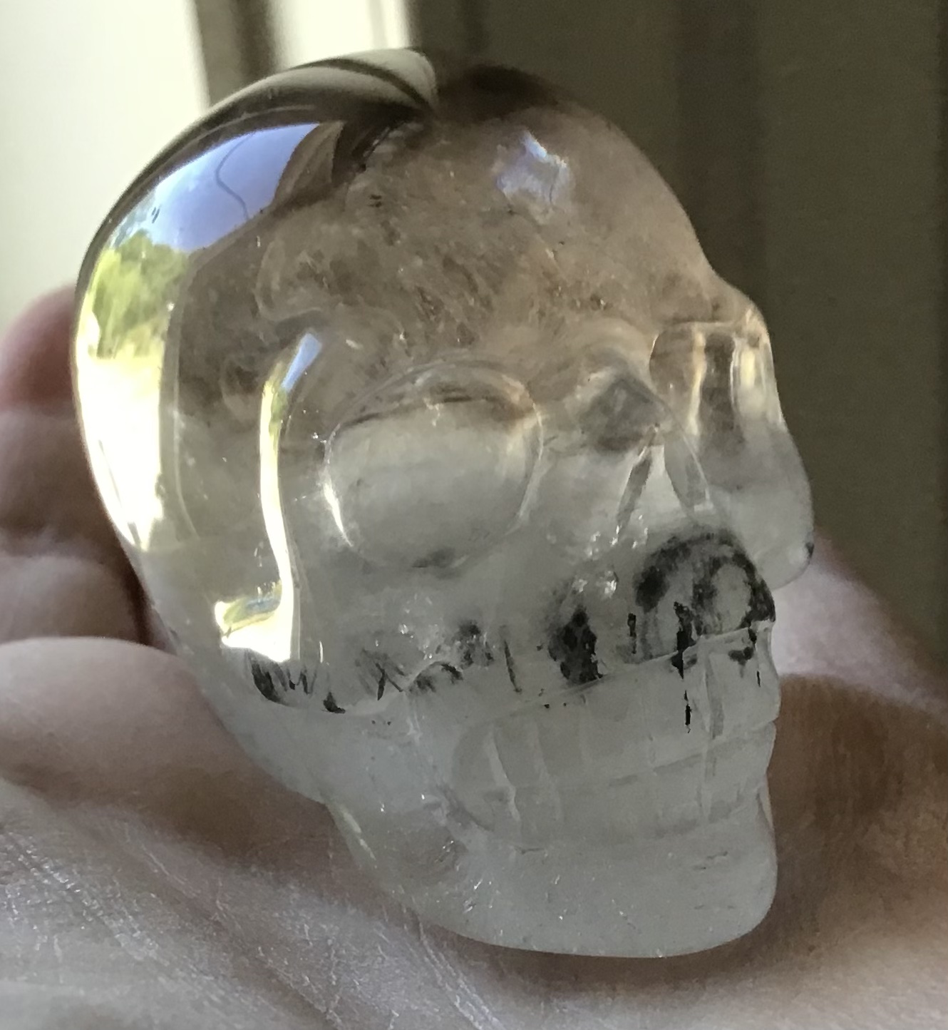 Super Seven Quartz Crystal Skull - Image 6