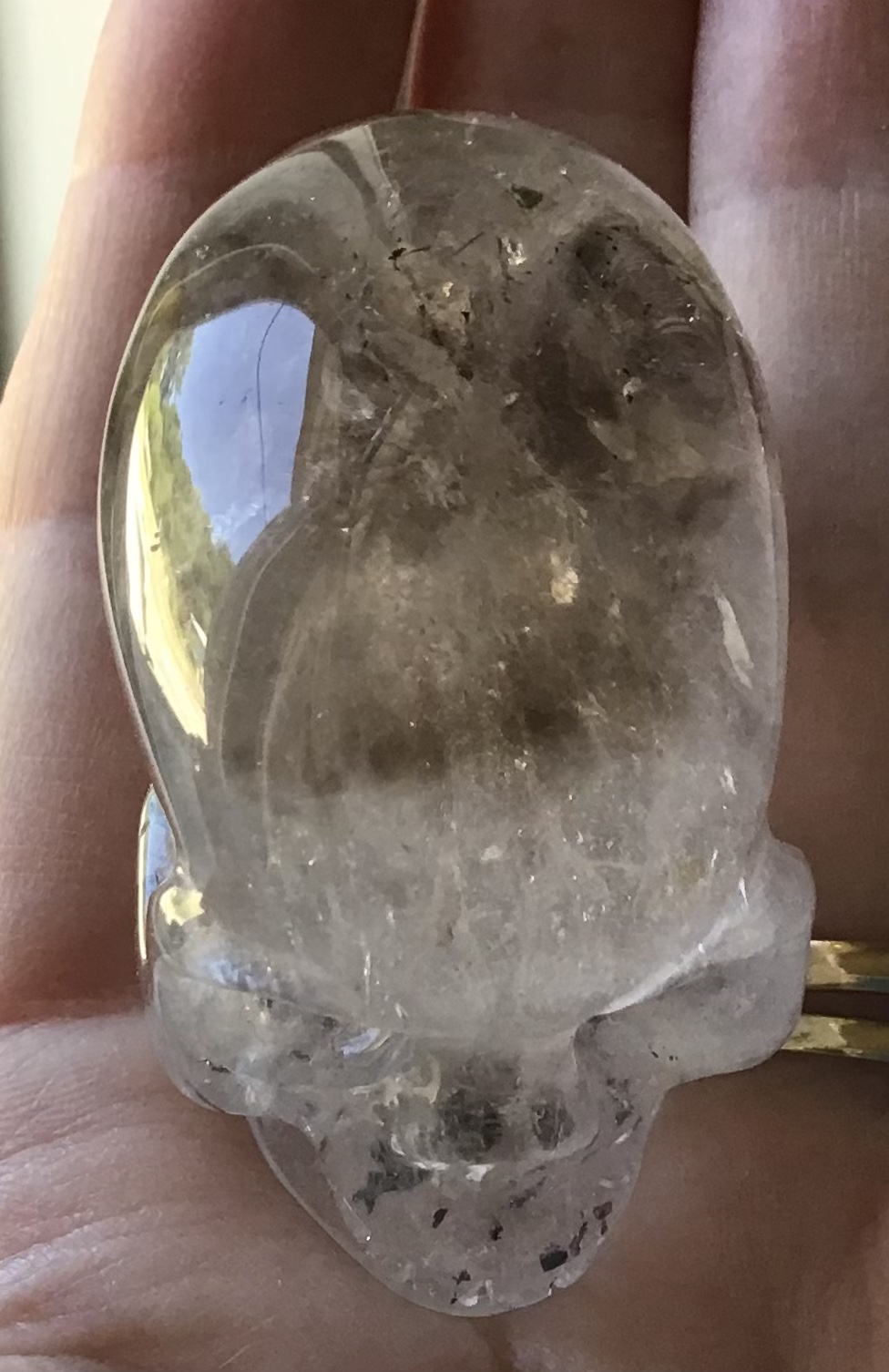 Super Seven Quartz Crystal Skull - Image 7