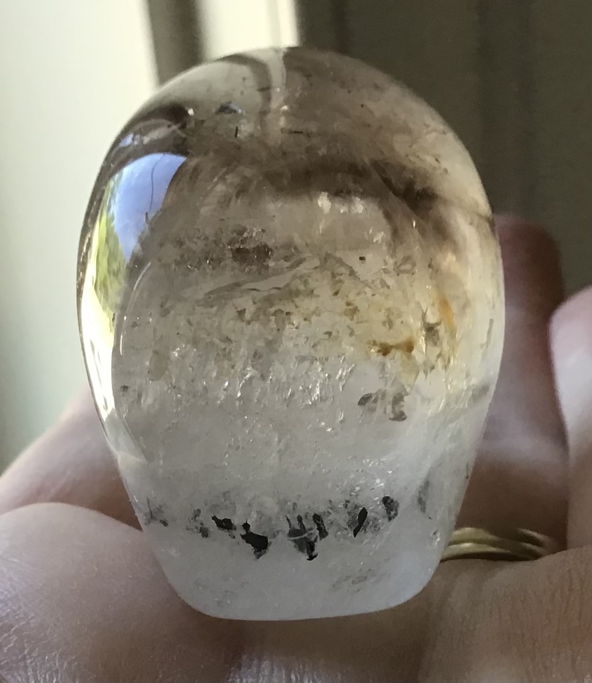 Super Seven Quartz Crystal Skull - Image 4